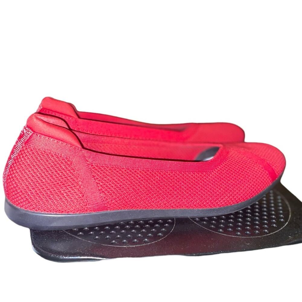 Clarks red loafers size 8.5